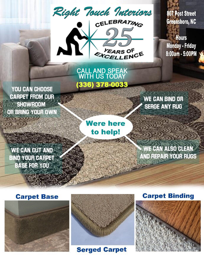 Cotton Carpet Binding Tapes For Custom Rugs